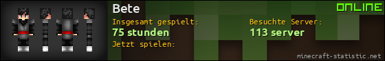 Benutzerleisten 560x90 für Bete