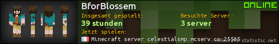 Benutzerleisten 560x90 für BforBlossem