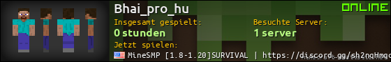 Benutzerleisten 560x90 für Bhai_pro_hu