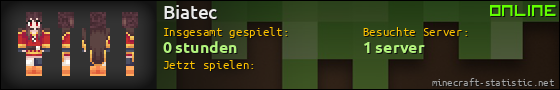 Benutzerleisten 560x90 für Biatec