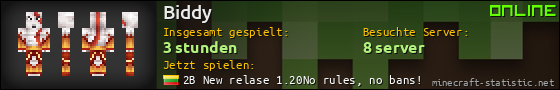 Benutzerleisten 560x90 für Biddy