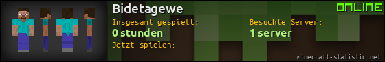 Benutzerleisten 560x90 für Bidetagewe