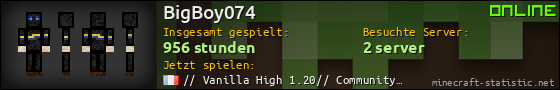 Benutzerleisten 560x90 für BigBoy074