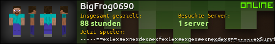 Benutzerleisten 560x90 für BigFrog0690