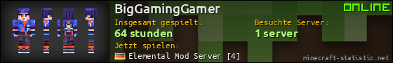 Benutzerleisten 560x90 für BigGamingGamer