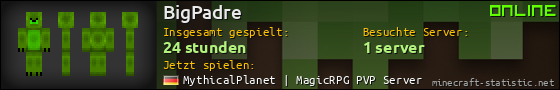 Benutzerleisten 560x90 für BigPadre