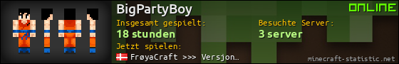 Benutzerleisten 560x90 für BigPartyBoy