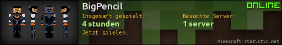 Benutzerleisten 560x90 für BigPencil