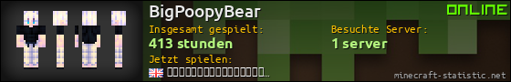 Benutzerleisten 560x90 für BigPoopyBear