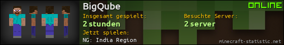 Benutzerleisten 560x90 für BigQube