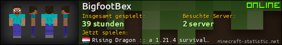 Benutzerleisten 560x90 für BigfootBex