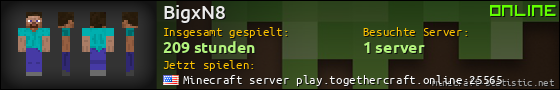 Benutzerleisten 560x90 für BigxN8
