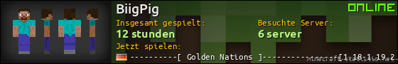 Benutzerleisten 560x90 für BiigPig