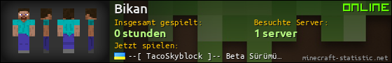 Benutzerleisten 560x90 für Bikan