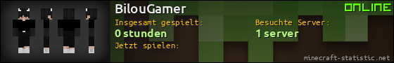 Benutzerleisten 560x90 für BilouGamer