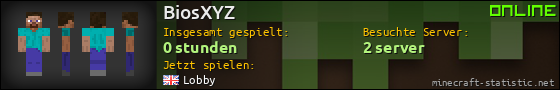 Benutzerleisten 560x90 für BiosXYZ