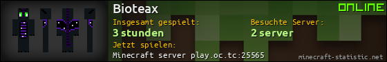Benutzerleisten 560x90 für Bioteax