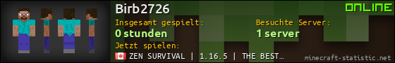 Benutzerleisten 560x90 für Birb2726