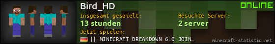 Benutzerleisten 560x90 für Bird_HD