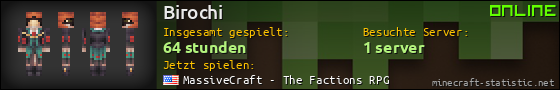 Benutzerleisten 560x90 für Birochi
