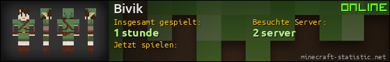 Benutzerleisten 560x90 für Bivik