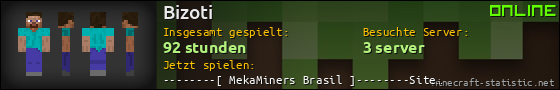 Benutzerleisten 560x90 für Bizoti
