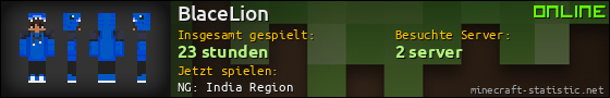 Benutzerleisten 560x90 für BlaceLion