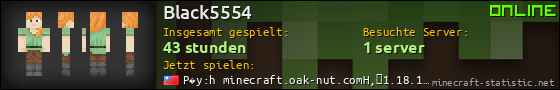 Benutzerleisten 560x90 für Black5554