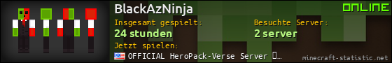 Benutzerleisten 560x90 für BlackAzNinja