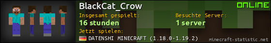 Benutzerleisten 560x90 für BlackCat_Crow