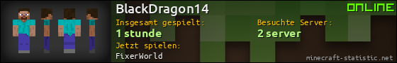 Benutzerleisten 560x90 für BlackDragon14