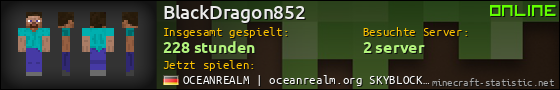 Benutzerleisten 560x90 für BlackDragon852