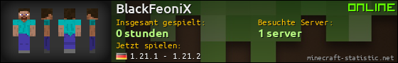 Benutzerleisten 560x90 für BlackFeoniX