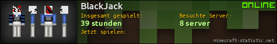 Benutzerleisten 560x90 für BlackJack
