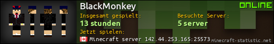 Benutzerleisten 560x90 für BlackMonkey