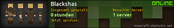 Benutzerleisten 560x90 für Blackshas
