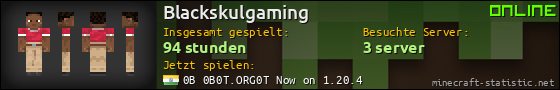 Benutzerleisten 560x90 für Blackskulgaming