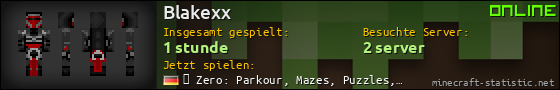 Benutzerleisten 560x90 für Blakexx