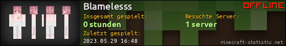 Benutzerleisten 560x90 für Blamelesss