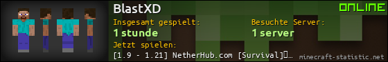 Benutzerleisten 560x90 für BlastXD