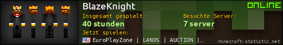 Benutzerleisten 560x90 für BlazeKnight