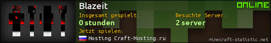 Benutzerleisten 560x90 für Blazeit