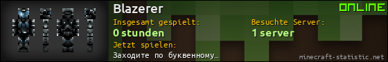 Benutzerleisten 560x90 für Blazerer