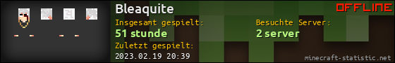 Benutzerleisten 560x90 für Bleaquite