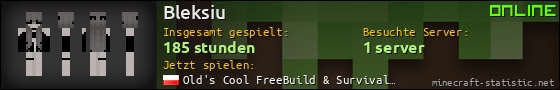 Benutzerleisten 560x90 für Bleksiu