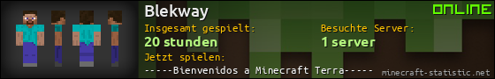 Benutzerleisten 560x90 für Blekway