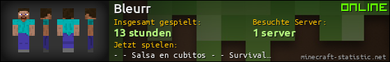 Benutzerleisten 560x90 für Bleurr