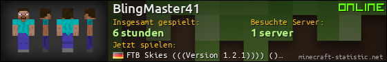 Benutzerleisten 560x90 für BlingMaster41