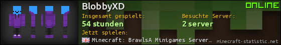 Benutzerleisten 560x90 für BlobbyXD