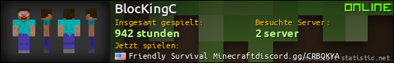 Benutzerleisten 560x90 für BlocKingC